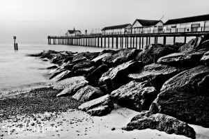 Misty Southwold Pier