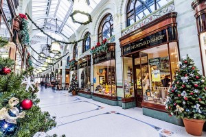 Norwich Royal Arcade at Christmas