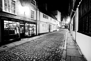 Elm Hill Norwich Night Time