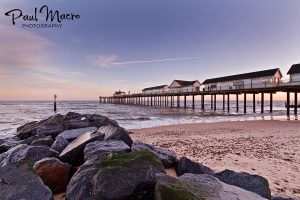 Dusk over Southwold Pier