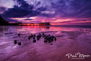 Cromer Pier Purple Sunset