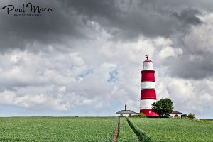 Happisburgh Lighthouse Storm Approaching