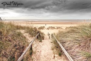 Steps to Brancaster Beach