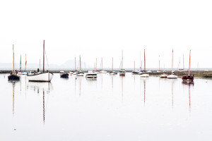Misty Boats in Burnham Overy Staithe