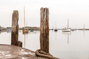 Misty Jetty in Burnham Overy Staithe