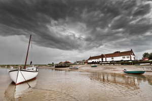 Storm over Burnham Overy Staithe