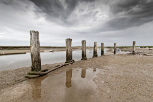 Storm over Burnham Overy Staithe Jetty