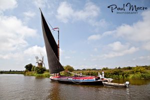 Norfolk Wherry Albion at How Hill