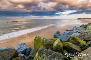 Happisburgh Beach at Sunset