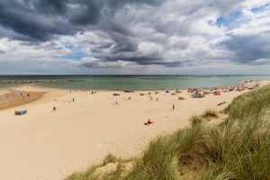 Sea Palling Beach Storm Overhead
