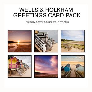 Wells & Holkham Square Greetings Card Packs