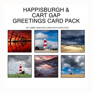 Happisburgh & Cart Gap Square Greetings Card Packs