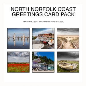 North Norfolk Coast Square Greetings Card Packs
