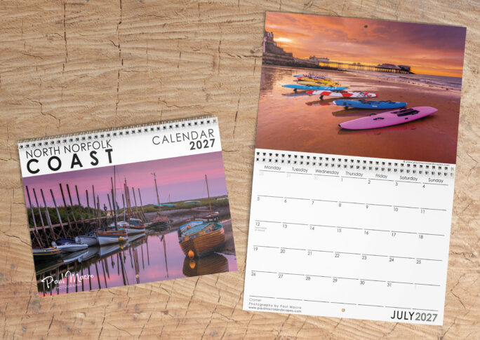 NORTH NORFOLK COAST 2027 Calendar