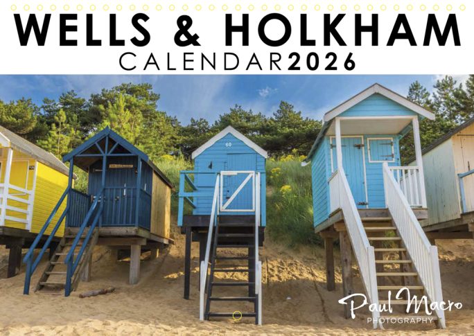 PRE ORDER WELLS & HOLKHAM 2026 Calendar