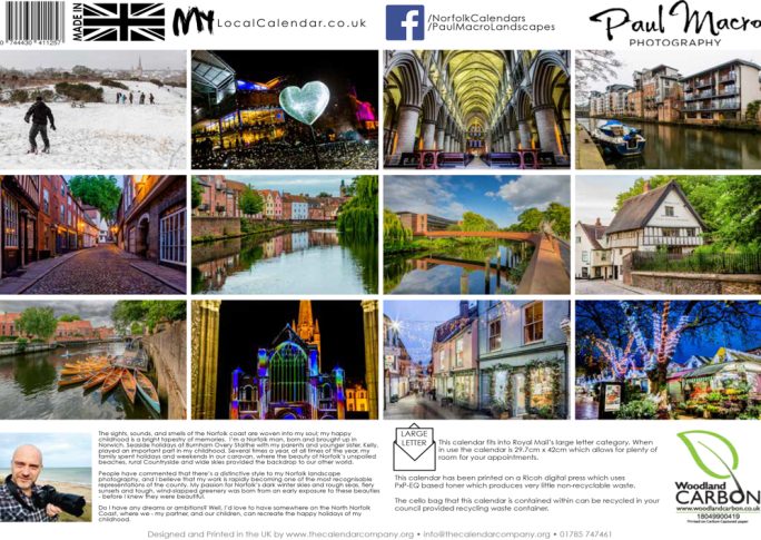 NORWICH 2024 Calendar – Paul Macro Photography