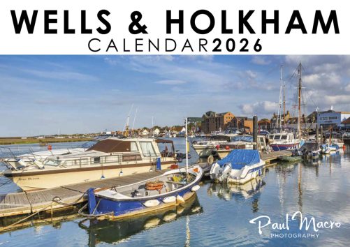 PRE ORDER WELLS & HOLKHAM 2026 Calendar