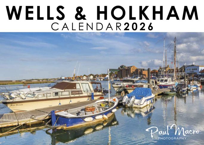 PRE ORDER WELLS & HOLKHAM 2026 Calendar