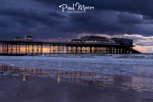 Cromer Pier Dramatic Sunset