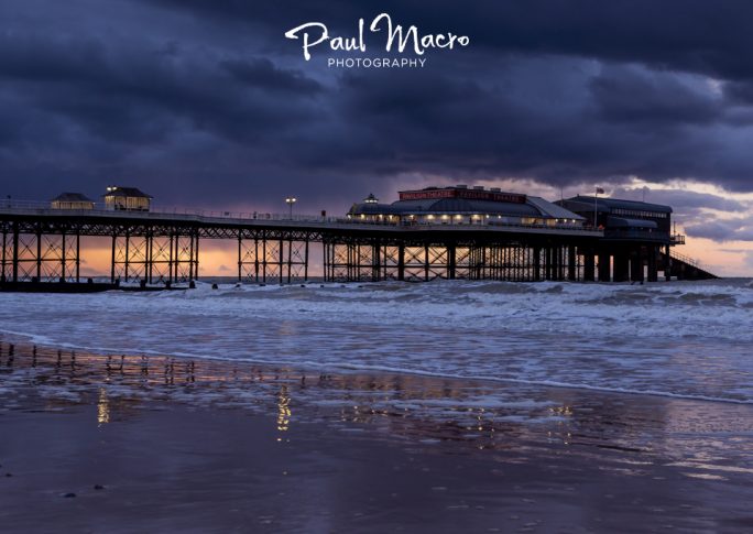 Cromer Pier Dramatic Sunset