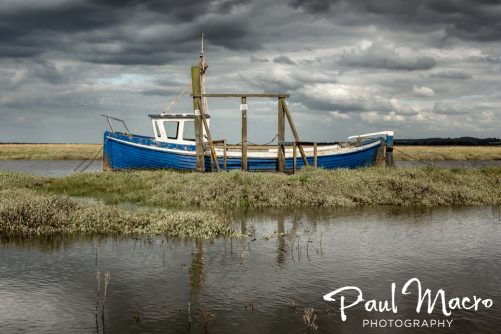 Boat at High Tide in Thornham