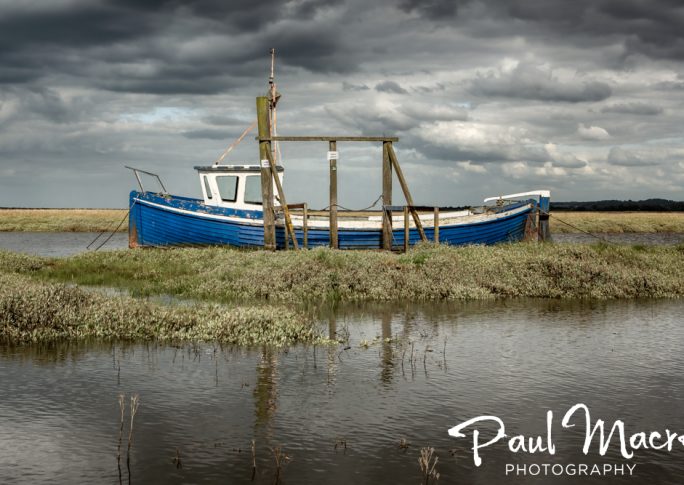 Boat at High Tide in Thornham