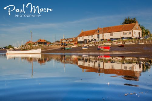 Burnham Overy Staithe Boathouse Reflections