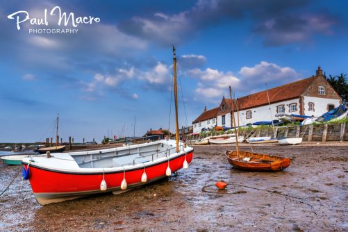 Burnham Overy Staithe Boathouse Reflections - Image 2