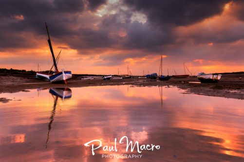 Burnham Overy Staithe Sunset Reflections