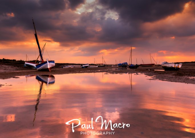 Burnham Overy Staithe Sunset Reflections