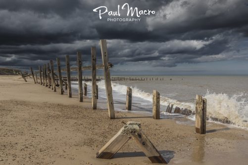 Happisburgh Beach Sea Defences