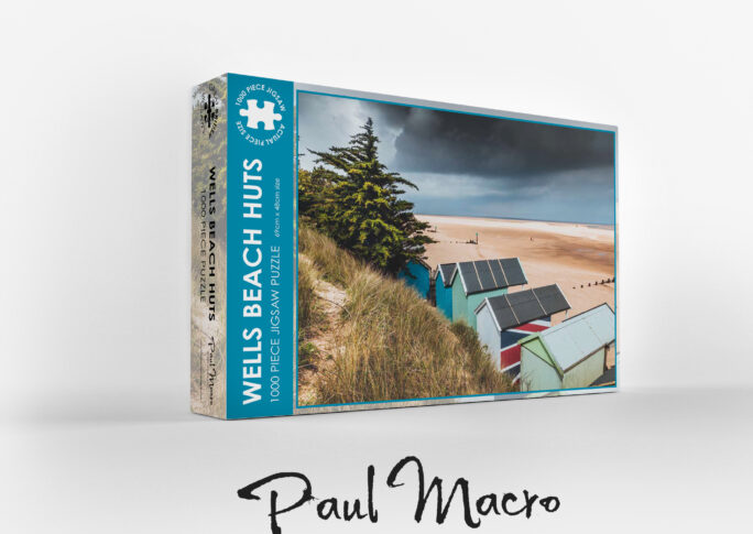 Wells Beach Huts 1000 Piece Jigsaw Puzzle